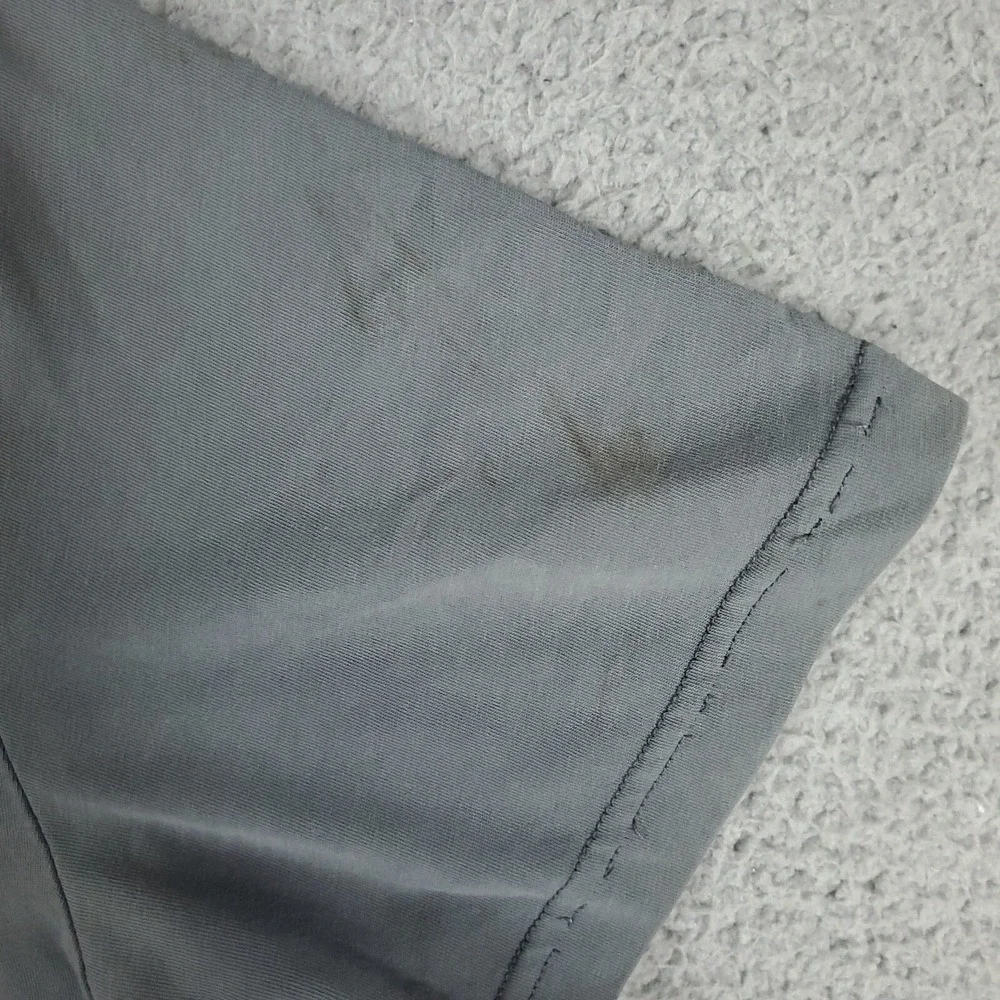 Nike Rise As One Gray Dri Fit Casual Short Sleeve T-Shirt Mens Size Medium - Picture 5 of 10